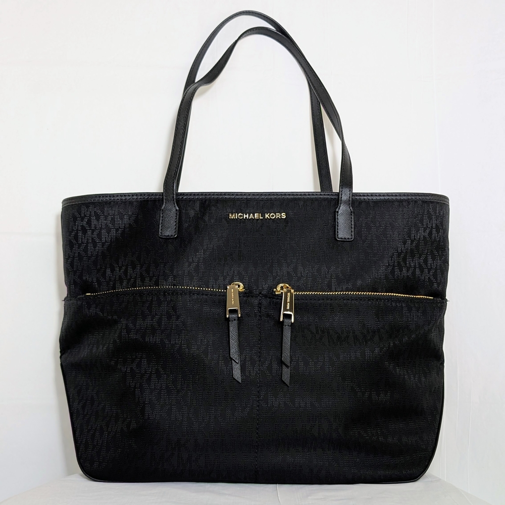 Michael Kors Kempton Large Black Tote